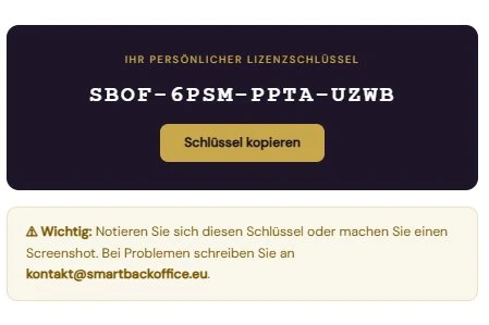 Lizenzschl&uuml;ssel-Generierung im Browser &ndash; SBOF-Format